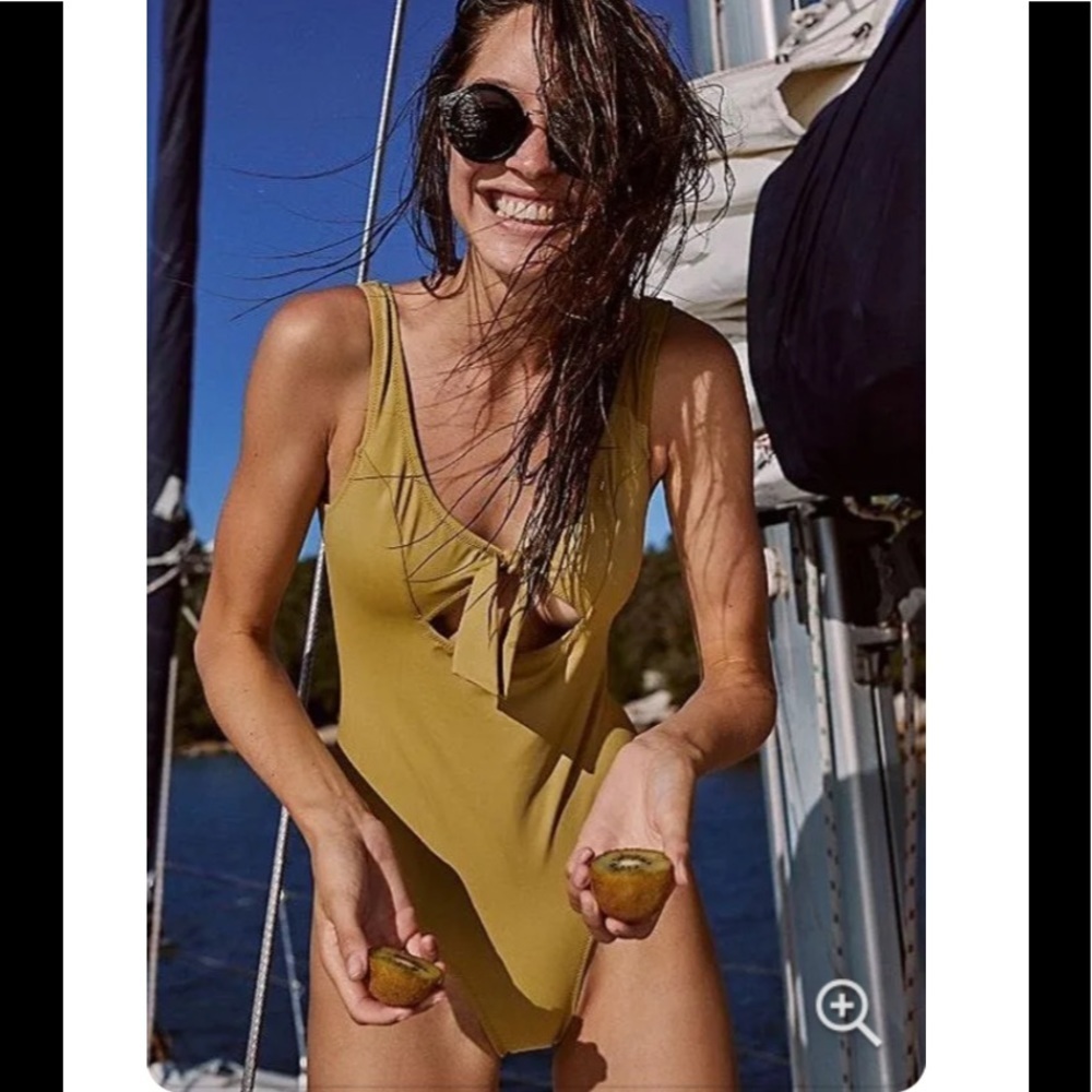 NWT Free People x Rhythm Gidget One piece Large